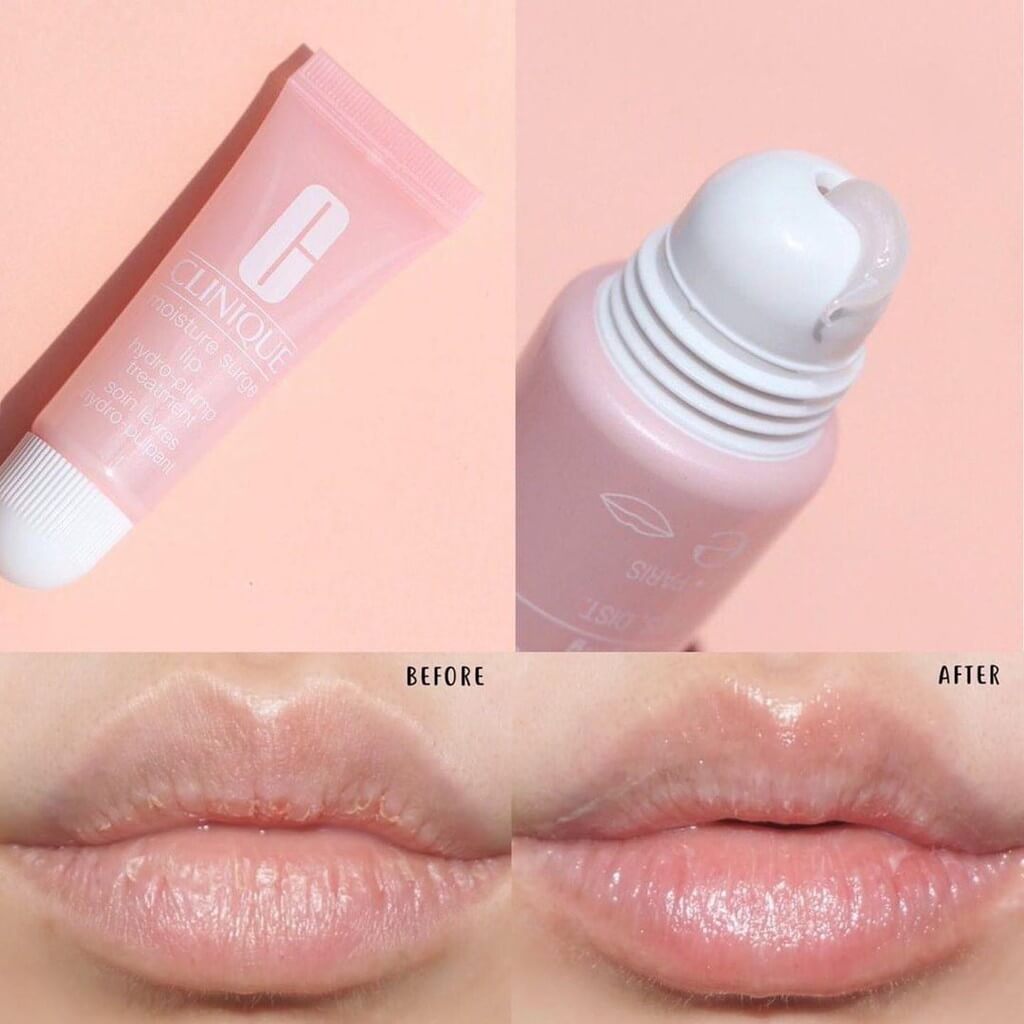 ลิปบาล์ม Moisture Surge Lip Hydro Plump Treatment พร้อมสำหรับการทาลิปสติกให้ง่ายและราบรื่นกว่าเคย และยังสามารถใช้เป็นมาส์กบำรุงริมฝีปากสำหรับเวลากลางคืน